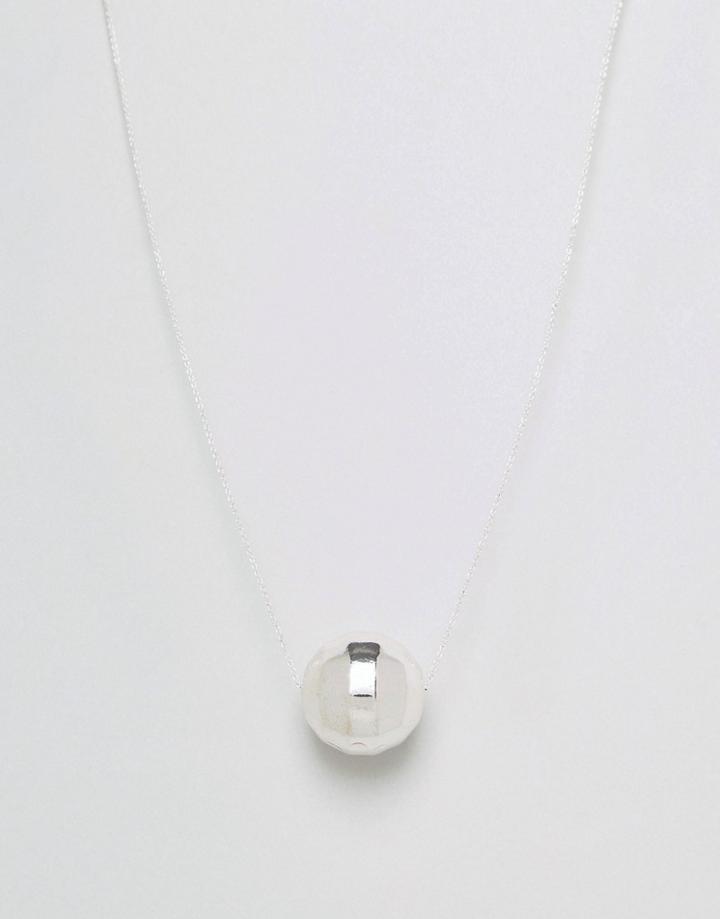 Cheap Monday Disco Ball Necklace - Silver