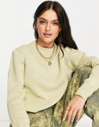 Monki Knit Sweater In Beige-neutral