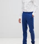 Noak Skinny Suit Pants In Blue - Blue