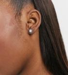 Kingsley Ryan Stud Earrings In Sterling Silver Moonstone