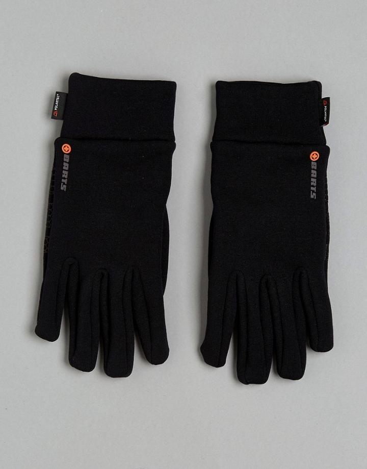 Barts Fleece Gloves - Black