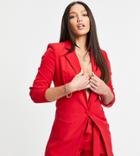 Unique21 Tall Blazer In Red - Part Of A Set