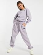 The North Face Essential Sweatshirt In Washed Gray Exclusive At Asos-grey