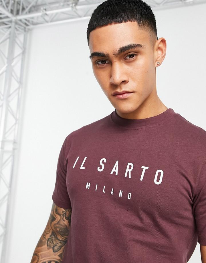 Il Sarto Core Slim Fit T-shirt In Red