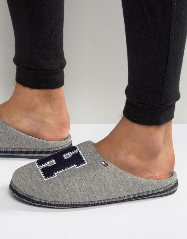 Tommy Hilfiger Cornwall Slipper With Gift Box - Gray