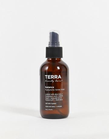Terra Beauty Bars Balance Hyaluronic Toner Mist 4 Oz-no Color
