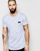 Nicce London Space Dye T-shirt - Blue