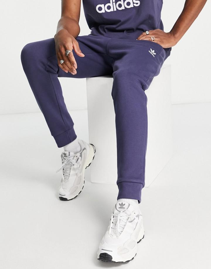 Adidas Originals Essentials Sweatpants In Shadow Navy