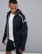 Adidas Zne Hoodie In Black Heather Dm5543 - Black