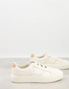 Ugg Dinale Sneakers In Off White Leather