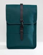 Rains 1280 Mini Backpack In Bottle Green - Green