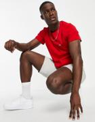 Lacoste Logo T-shirt In Red