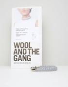 Wool & The Gang Diy Mixi Macrame Choker Necklace Kit - Gray