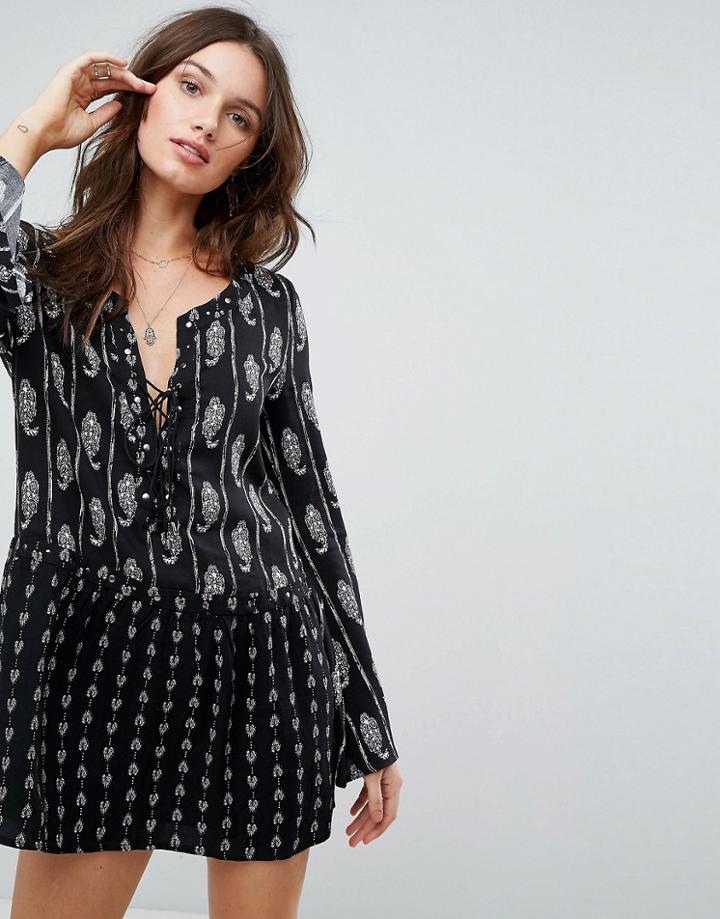 The Jetset Diaries Hayworth Mini Dress - Black