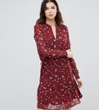 Y.a.s Tall Ditsy Floral Printed Dress - Red