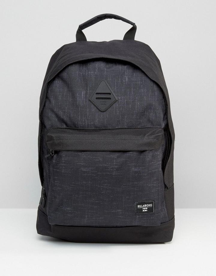 Billabong All Day Backpack In Charcoal And Black - Gray