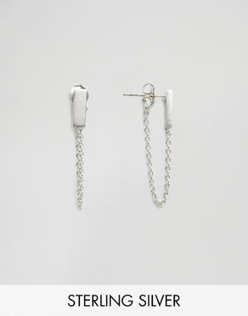 Pieces & Julie Sandlau Sterling Silver Juna Through & Through Earrings