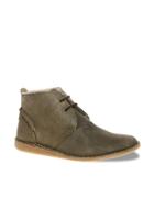 Selected Homme Pampas Fur-lined Desert Boots - Brown