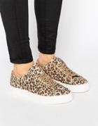 Selected Femme Donna Leopard Sneaker - Multi