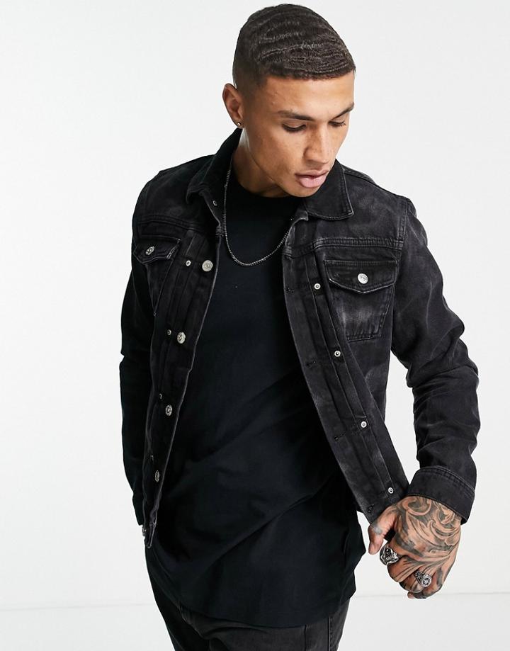 Bolongaro Trevor Cayden Denim Jacket-grey