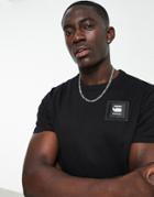 G-star T-shirt With Badge Logo In Black