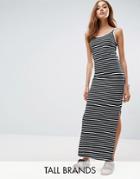 Vero Moda Tall Stripe Jersey Maxi Dress - Multi