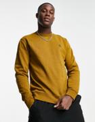 Pretty Green Waterfall Organic Cotton Sweat In Tan-brown