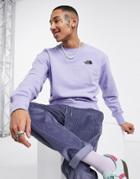 The North Face Essential Sweatshirt In Purple