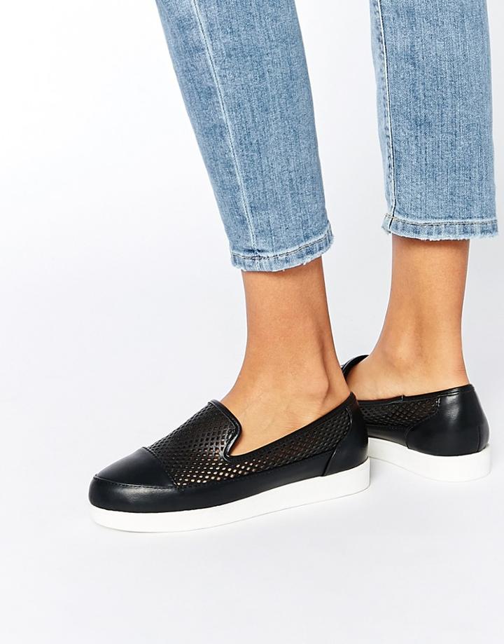 Asos Molly Flat Shoes - Black