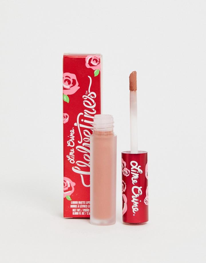 Lime Crime Matte Velvetines Liquid Lipstick - Elle - Pink
