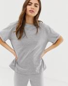 Asos Design Mix & Match Boxy Tee - Gray