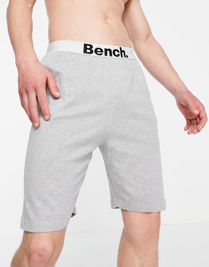 Bench Ryder Jersey Lounge Short In Gray-grey