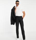French Connection Tall Slim Fit Dinner Suit Pants-black
