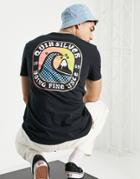 Quiksilver Another Story T-shirt In Black