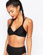 Evil Twin Aquata Bikini Top - Black