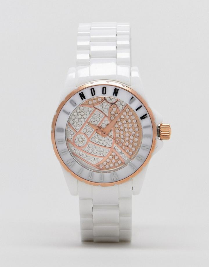 Vivienne Westwood Sloane Watch - White