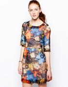 Wood Wood Babel Silk Dress - Floral