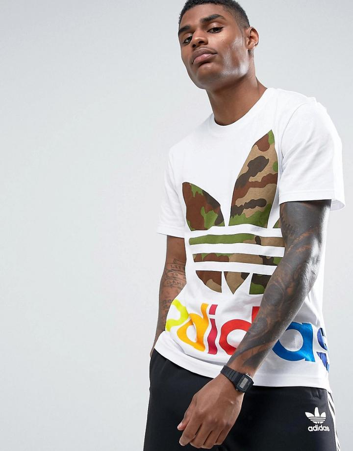 Adidas Originals Block It Out T-shirt - White