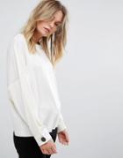 Vero Moda Oversized Sleeve Shell Top - White
