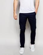 G-star Chinos Bronson Slim Fit Stretch Twill In Saru Blue - Saru Blue