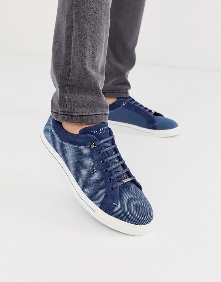 Ted Baker Ashwyns Sneakers In Navy - Navy