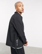 Puma X The Hundreds Logo Chore Jacket In Black