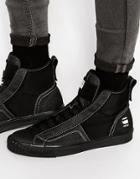 G-star Scott Scuba Hi-top Sneakers - Black