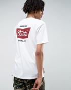 Brixton Stith T-shirt With Small Logo - White