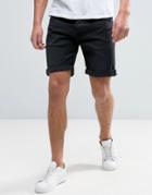 Edwin Ed-55 Denim Short Black Wash - Black