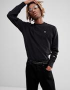 Champion Sweatshirt With Small Logo In Black - Black