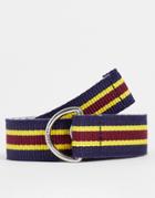 Levi's X Felix The Cat Capsule Webbed Belt In Stripe-multi