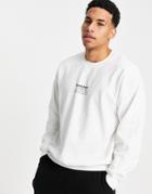 Topman Stockholm Sweatshirt In White