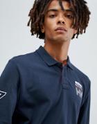 Helly Hansen Hp Club Rugger Rugby Top In Navy - Navy