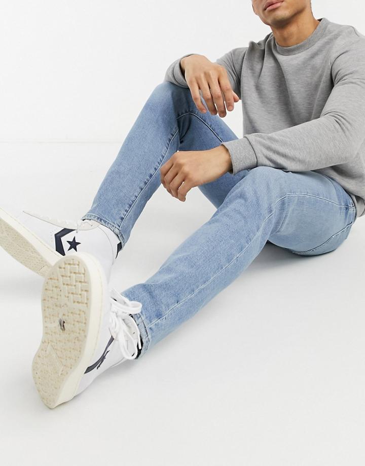 Levi's 510 Skinny Fit Jeans In Lefkas Sandstorm Advanced Light Wash-blues
